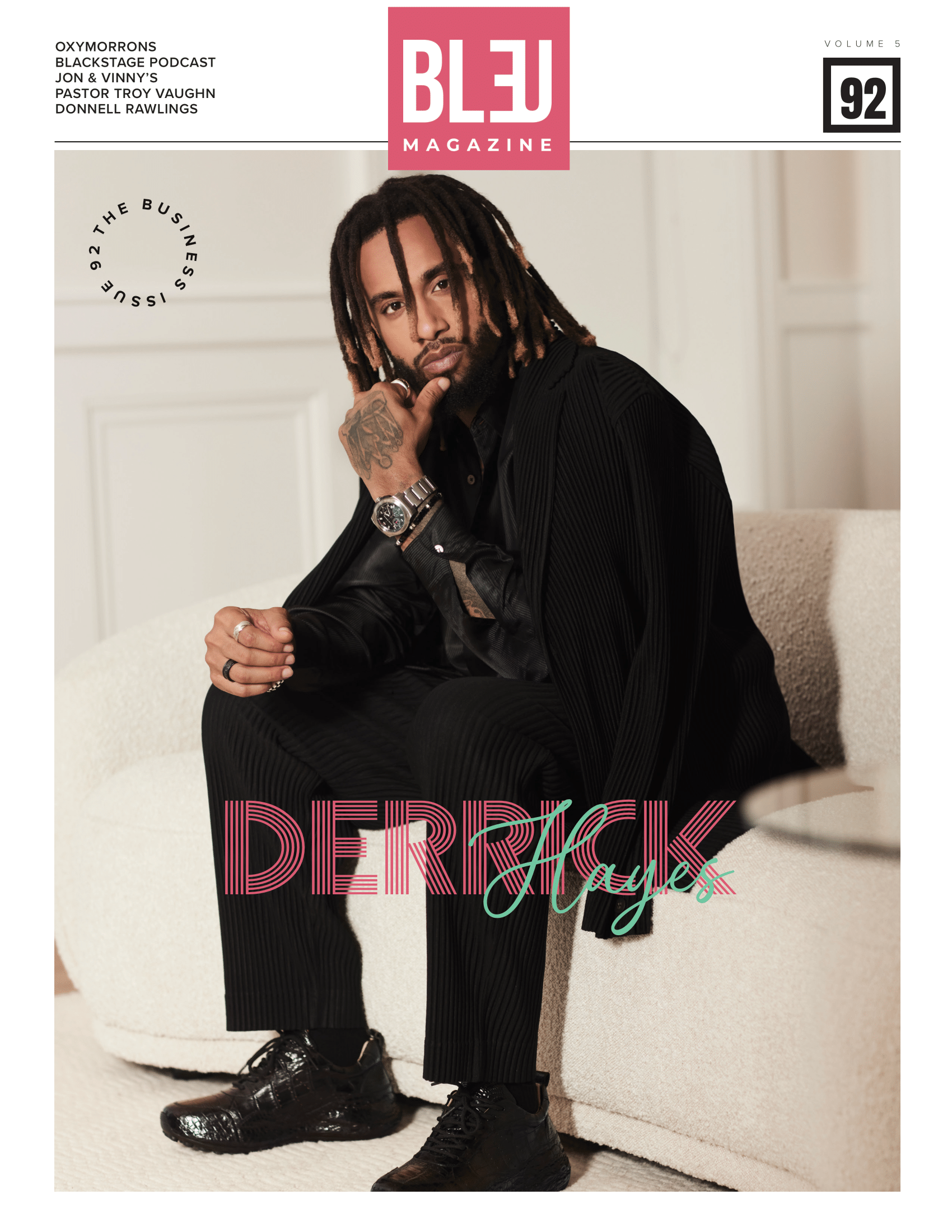 Issue 92 Derrick Hayes