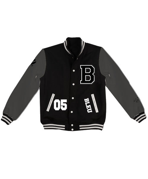 Bleu Style Letterman Jacket (Pre Order)
