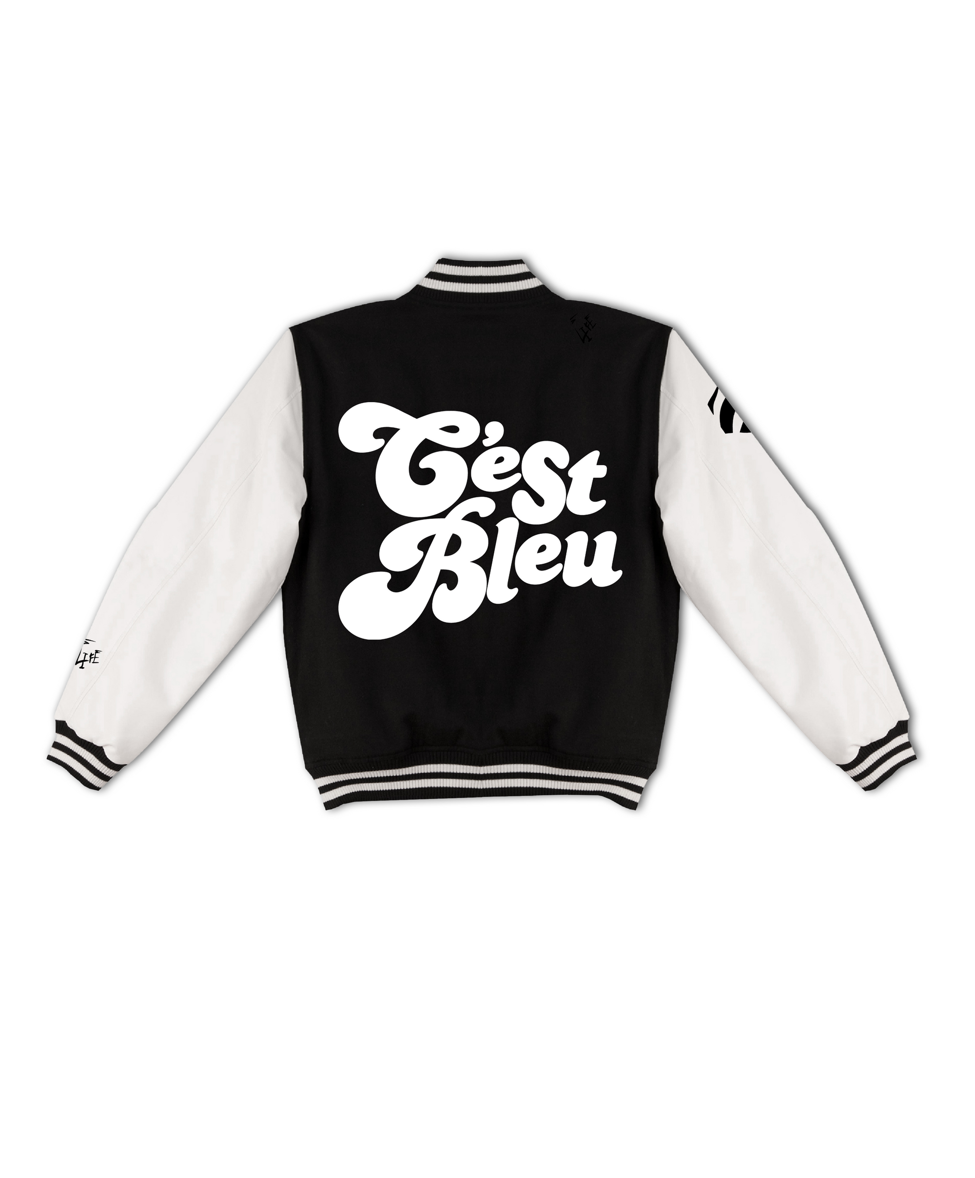 Bleu Style Letterman Jacket (Pre Order)