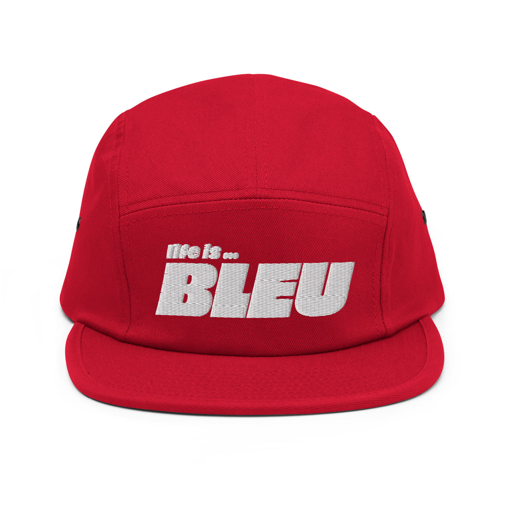 Life is Bleu Five Panel Cap